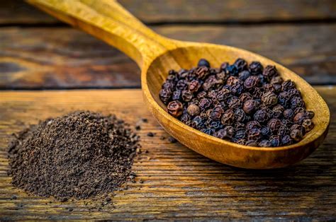 Magical properties of the spice black pepper